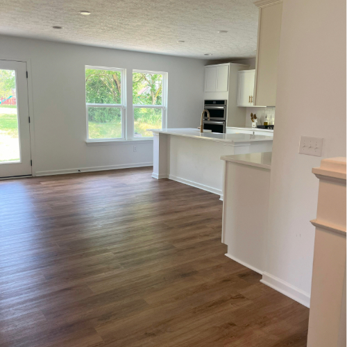 Kitchen & Living Room to the 10524 Broadford St house